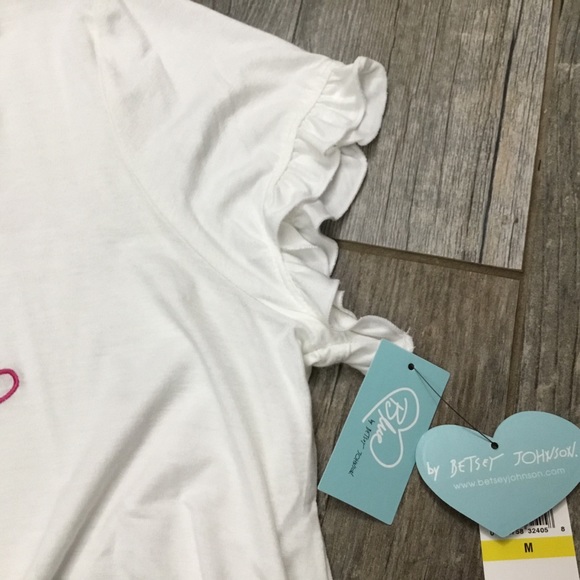 Blue By Betsey Johnson Embroidered “Bride” Sleep T - Picture 8 of 8